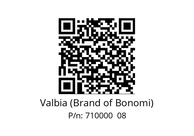   Valbia (Brand of Bonomi) 710000  08