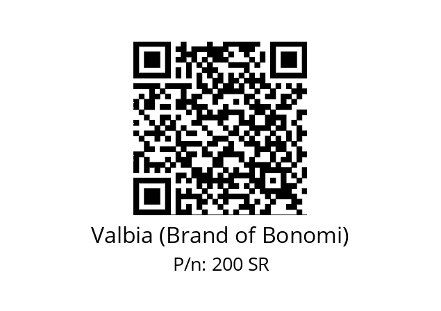   Valbia (Brand of Bonomi) 200 SR