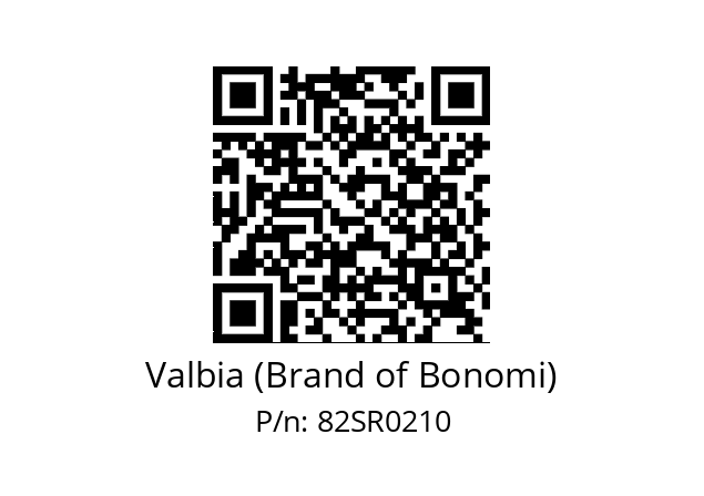   Valbia (Brand of Bonomi) 82SR0210