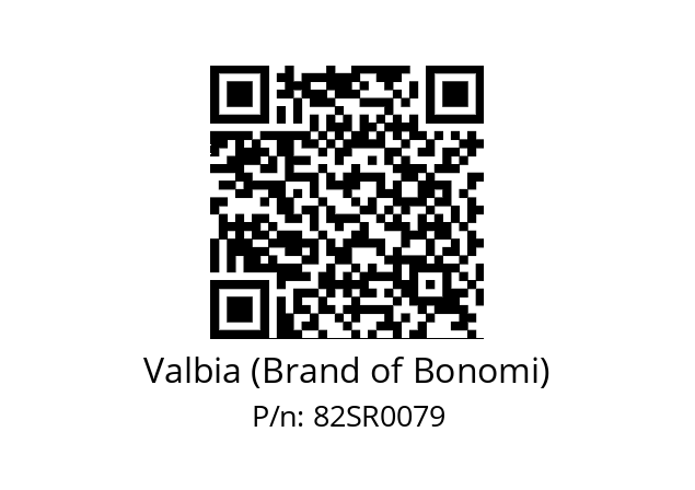   Valbia (Brand of Bonomi) 82SR0079