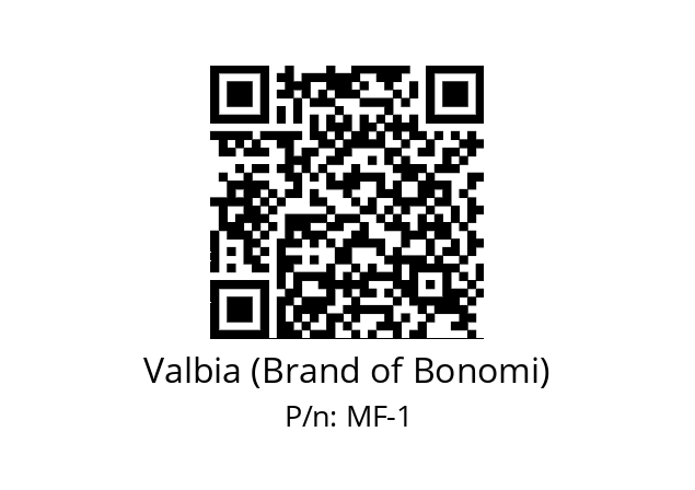   Valbia (Brand of Bonomi) MF-1