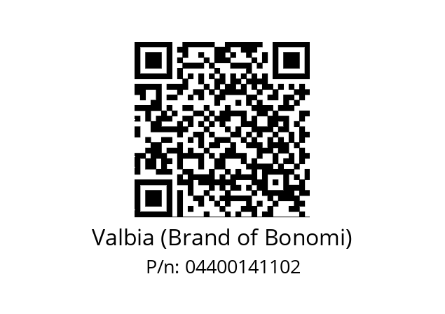   Valbia (Brand of Bonomi) 04400141102