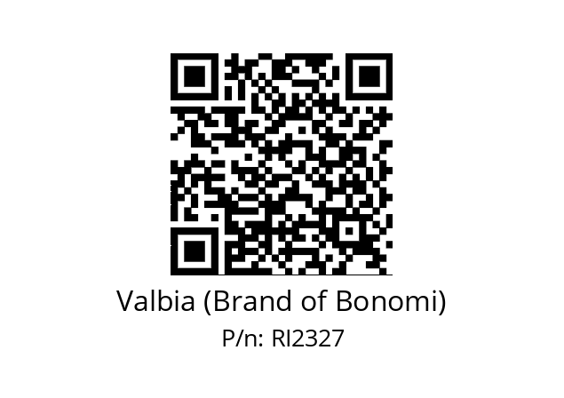   Valbia (Brand of Bonomi) RI2327