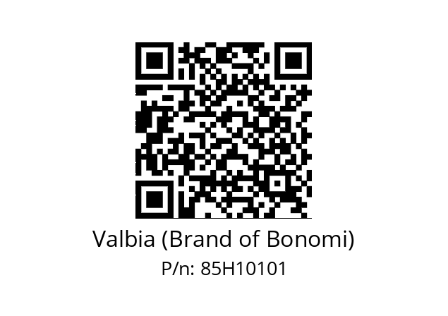   Valbia (Brand of Bonomi) 85H10101