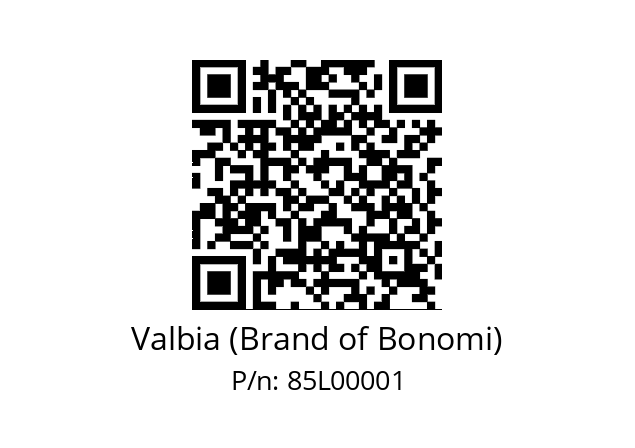   Valbia (Brand of Bonomi) 85L00001