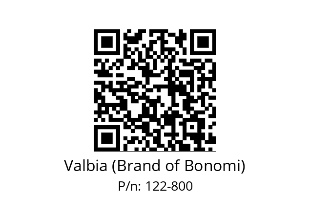   Valbia (Brand of Bonomi) 122-800