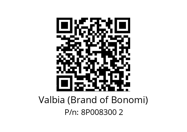   Valbia (Brand of Bonomi) 8P008300 2