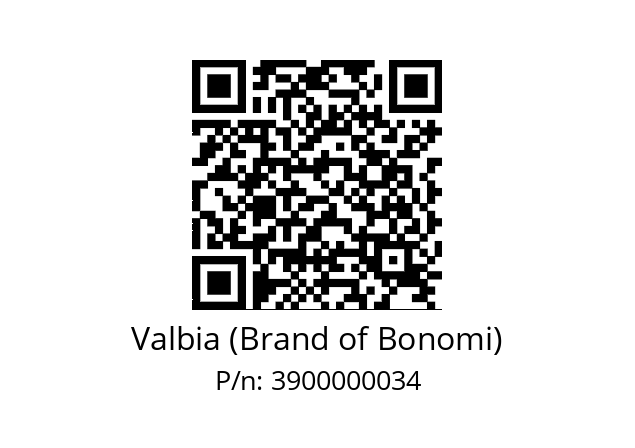   Valbia (Brand of Bonomi) 3900000034