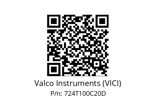   Valco Instruments (VICI) 724T100C20D