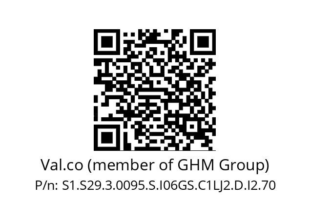   Val.co (member of GHM Group) S1.S29.3.0095.S.I06GS.C1LJ2.D.I2.70