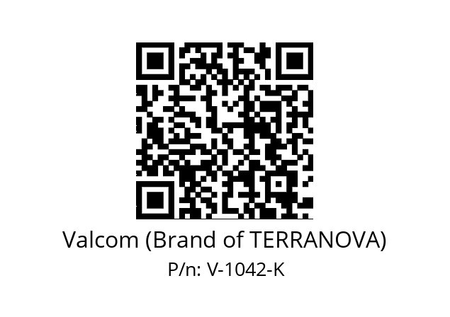   Valcom (Brand of TERRANOVA) V-1042-K