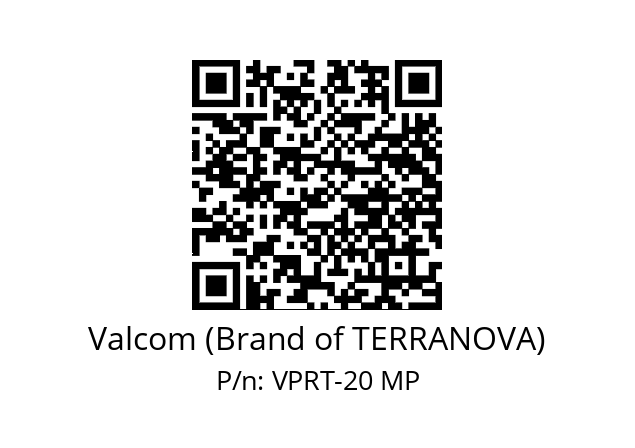   Valcom (Brand of TERRANOVA) VPRT-20 MP