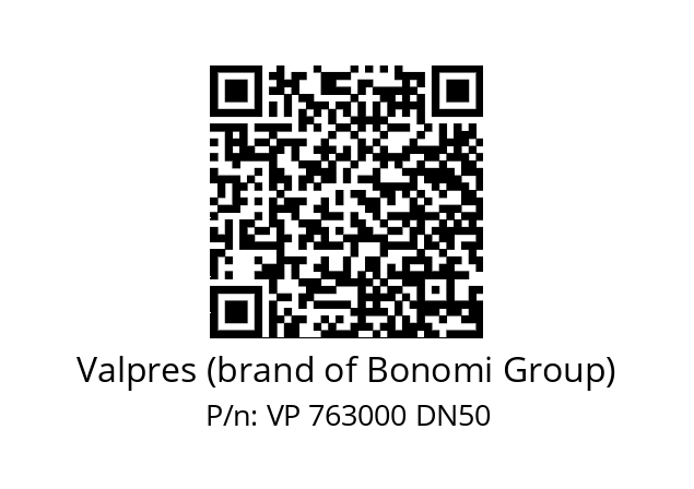   Valpres (brand of Bonomi Group) VP 763000 DN50