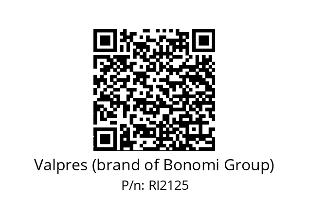   Valpres (brand of Bonomi Group) RI2125