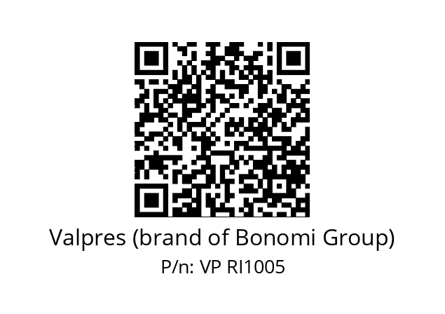   Valpres (brand of Bonomi Group) VP RI1005