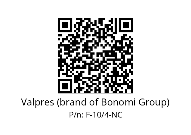   Valpres (brand of Bonomi Group) F-10/4-NC