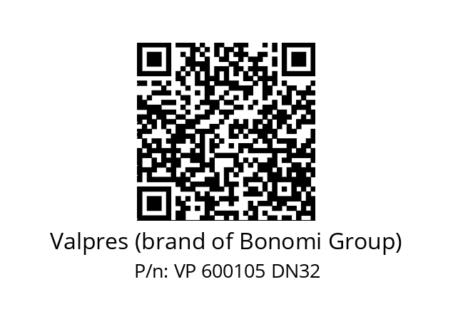   Valpres (brand of Bonomi Group) VP 600105 DN32