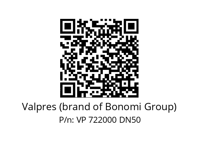   Valpres (brand of Bonomi Group) VP 722000 DN50