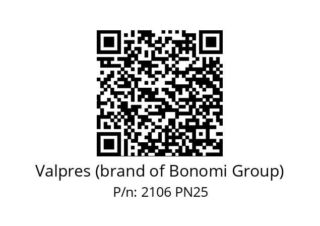   Valpres (brand of Bonomi Group) 2106 PN25