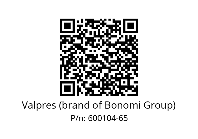   Valpres (brand of Bonomi Group) 600104-65