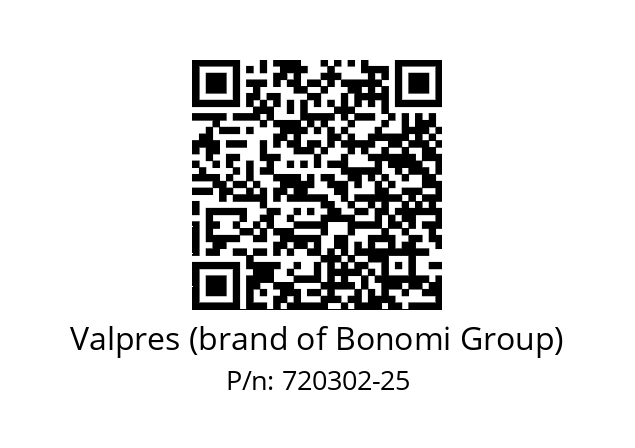   Valpres (brand of Bonomi Group) 720302-25