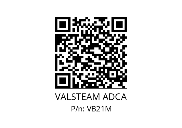   VALSTEAM ADCA VB21M