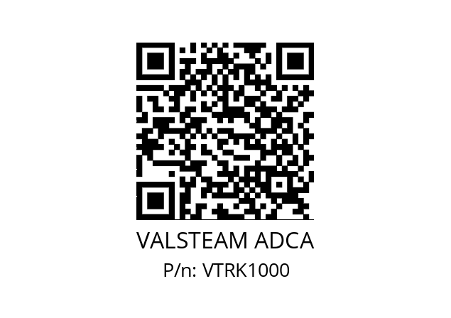   VALSTEAM ADCA VTRK1000