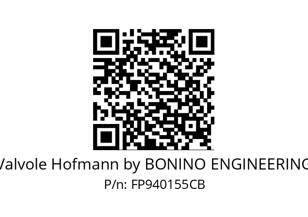   Valvole Hofmann by BONINO ENGINEERING FP940155CB