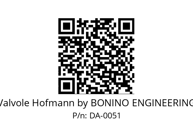   Valvole Hofmann by BONINO ENGINEERING DA-0051