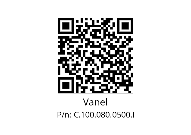   Vanel C.100.080.0500.I