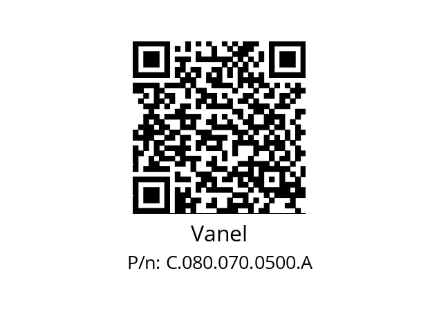   Vanel C.080.070.0500.A