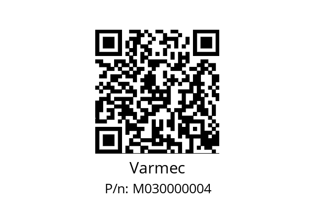   Varmec M030000004