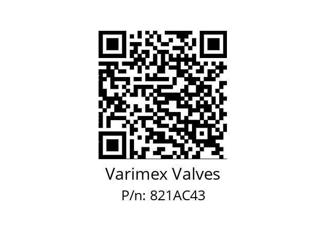   Varimex Valves 821AC43