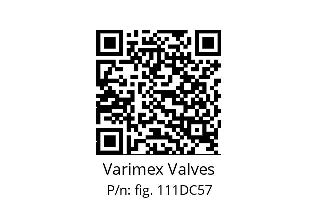   Varimex Valves fig. 111DC57