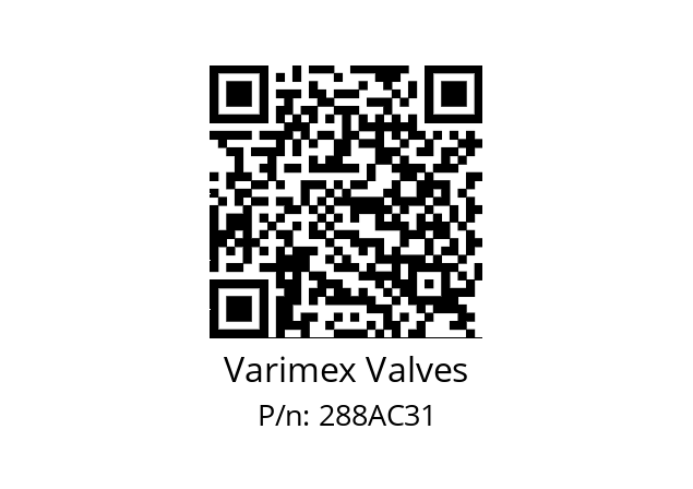   Varimex Valves 288AC31