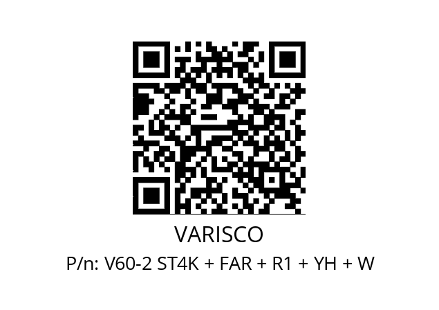   VARISCO V60-2 ST4K + FAR + R1 + YH + W