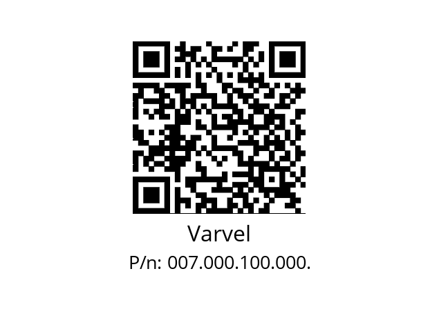   Varvel 007.000.100.000.