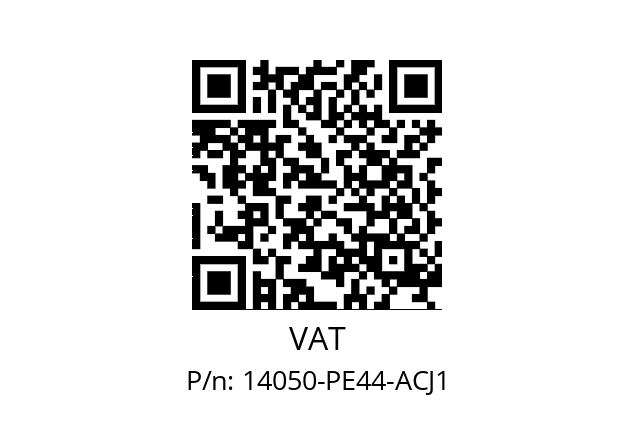   VAT 14050-PE44-ACJ1