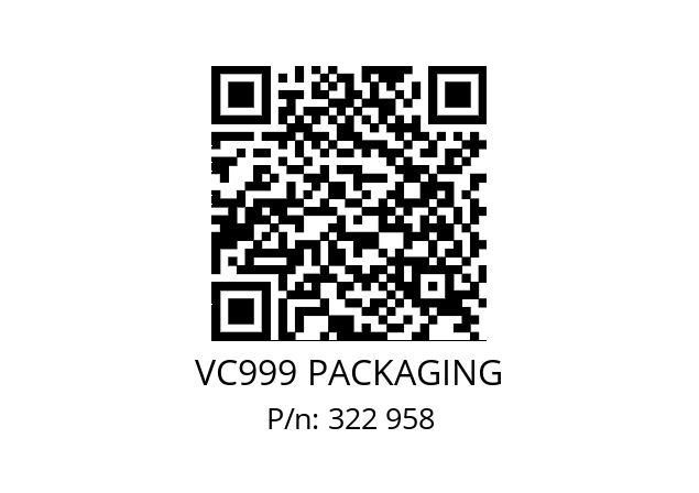  520.567 VC999 PACKAGING 322 958