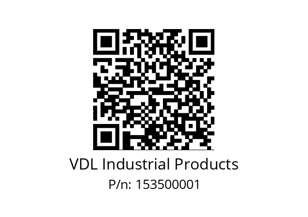   VDL Industrial Products 153500001