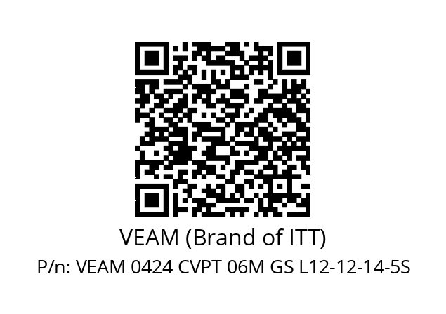   VEAM (Brand of ITT) VEAM 0424 CVPT 06M GS L12-12-14-5S