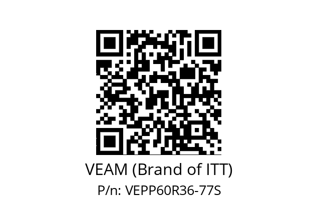   VEAM (Brand of ITT) VEPP60R36-77S