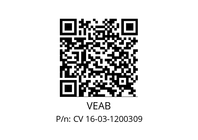   VEAB CV 16-03-1200309