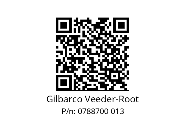   Gilbarco Veeder-Root 0788700-013