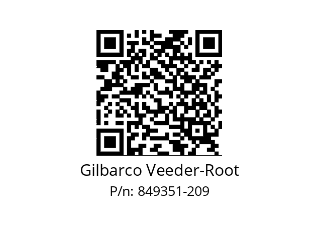   Gilbarco Veeder-Root 849351-209