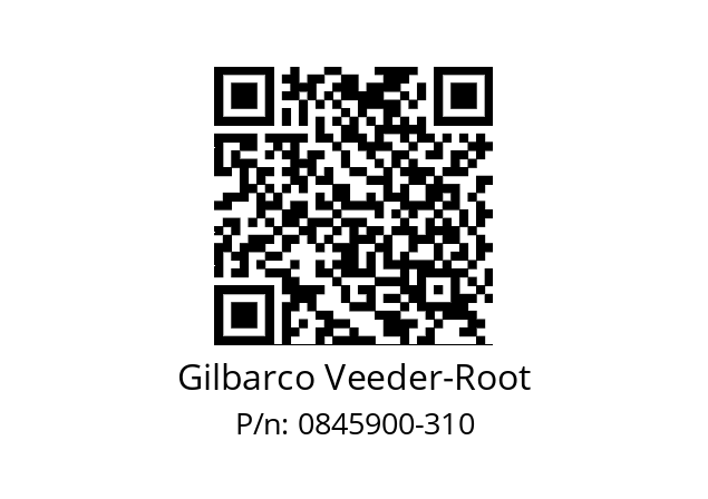   Gilbarco Veeder-Root 0845900-310