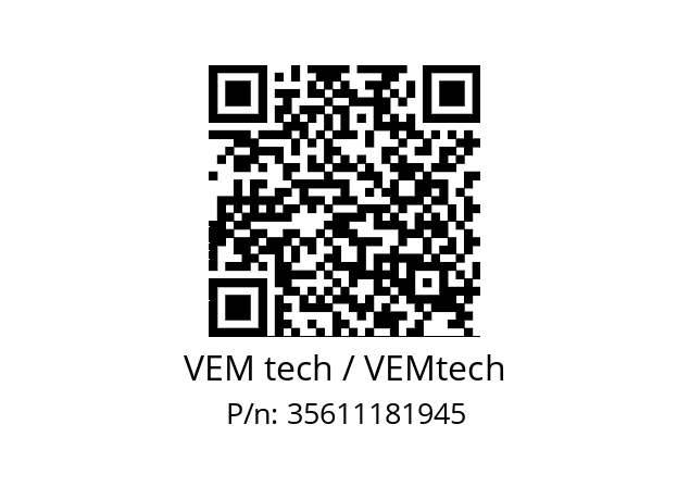   VEM tech / VEMtech 35611181945