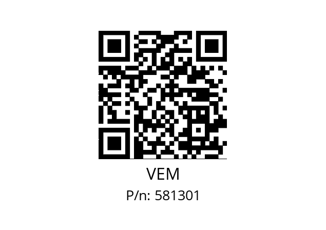   VEM 581301