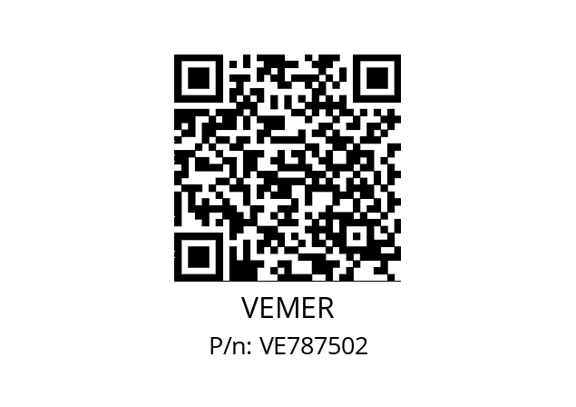   VEMER VE787502