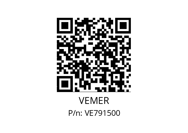   VEMER VE791500